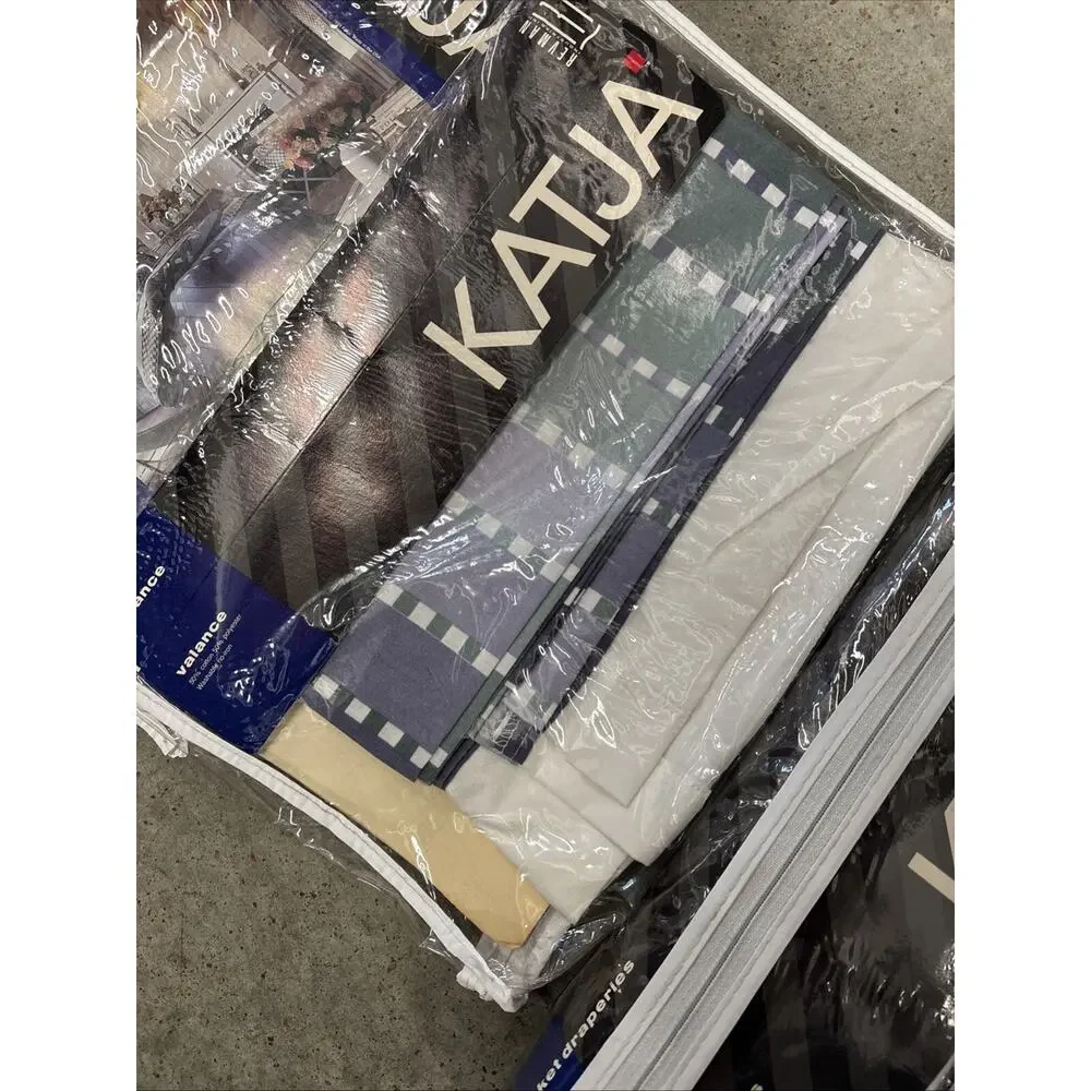 Katja Drapes And Valance Lot 2 Each New In Package